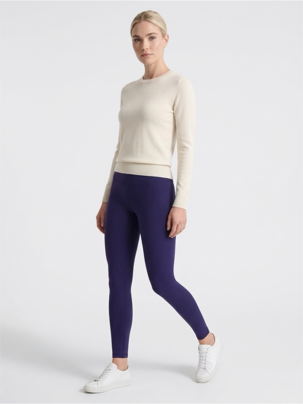Assets by Spanx Slim Ponte Leggings in Ink (Booty lifting) NWT